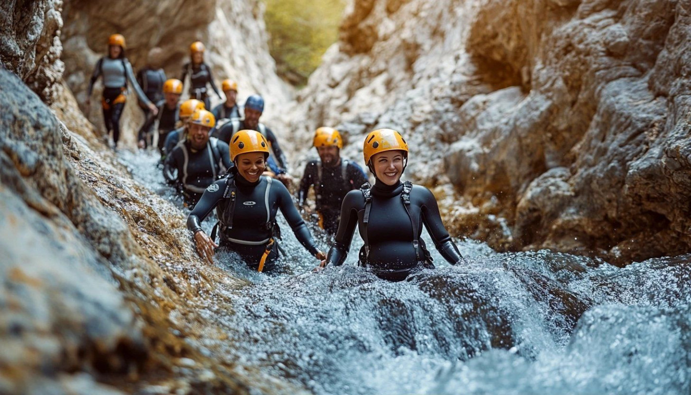 Comment le canyoning renforce-t-il les liens d'équipe ?