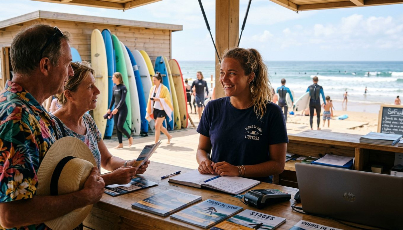 Questions insolites reçues par les écoles de surf en haute saison